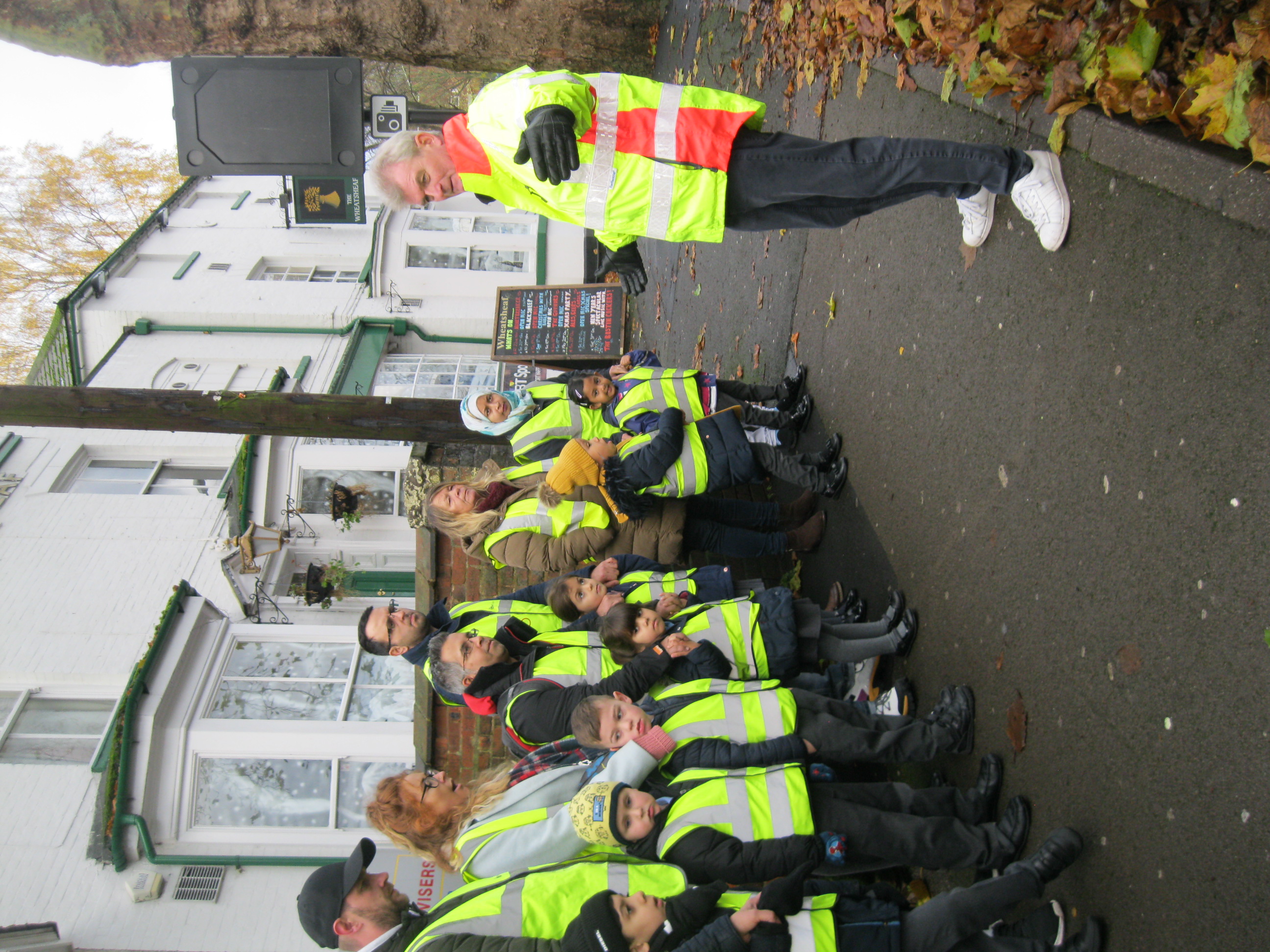 Reception/carer road safety walk